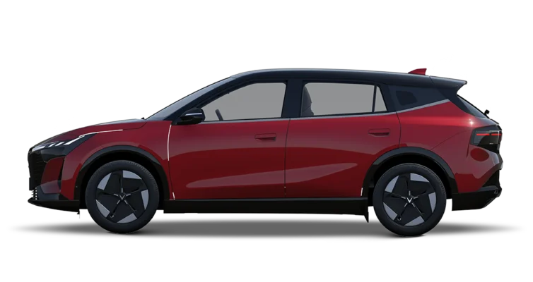 VinFast VF 8 Thế hệ mới màu Solar Ruby Body - Jet Black Roof
