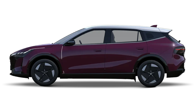 VinFast VF 8 Thế hệ mới màu Mysterioso Purple Body - Stealth Gray Roof
