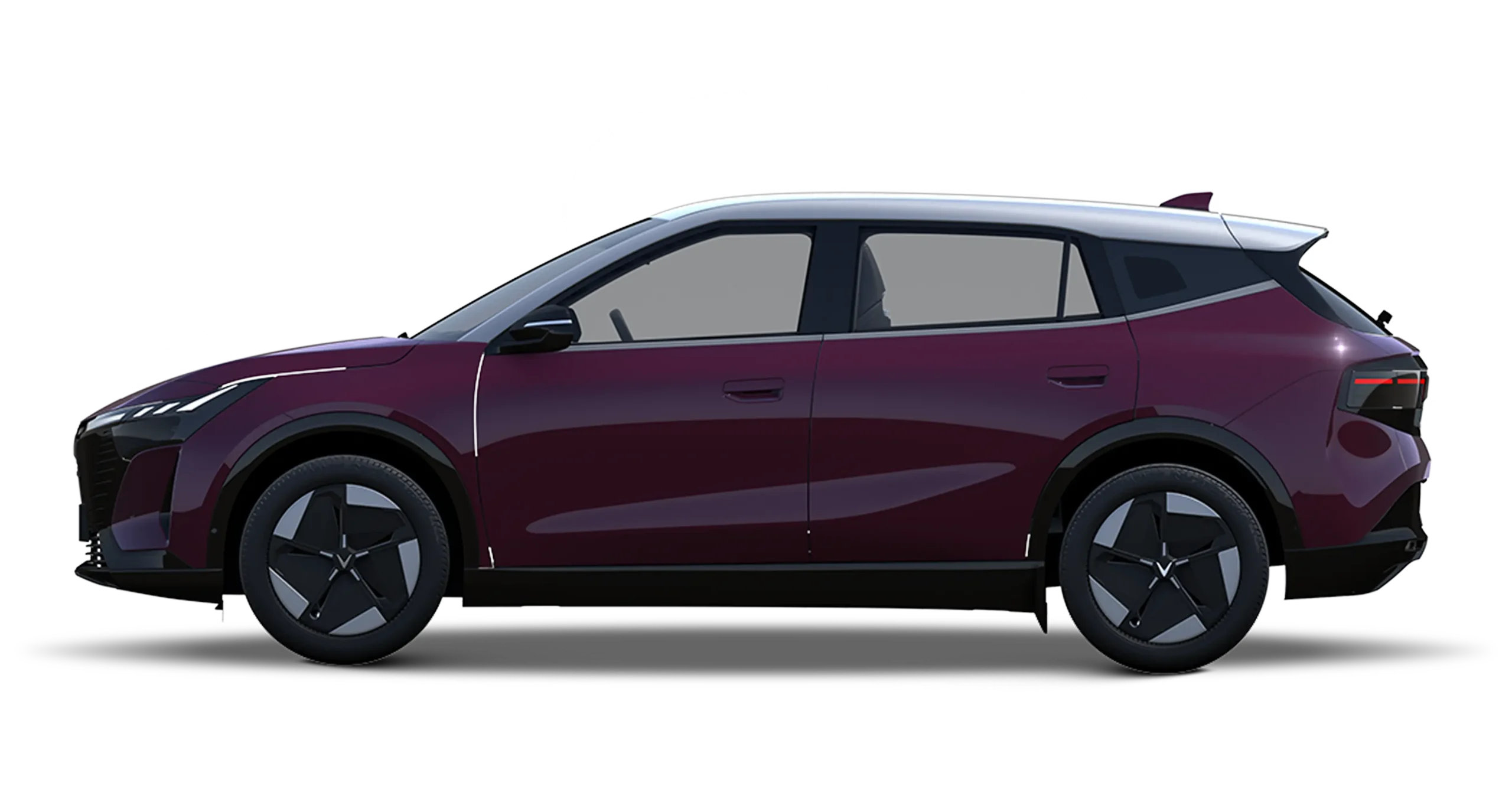 VinFast VF 8 Thế hệ mới màu Mysterioso Purple Body - Stealth Gray Roof