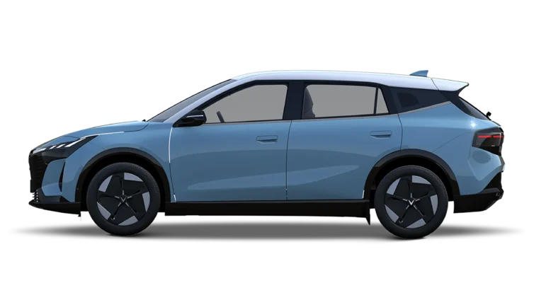 VinFast VF 8 Thế hệ mới màu Starburst Blue Body - Infinity Blanc Roof