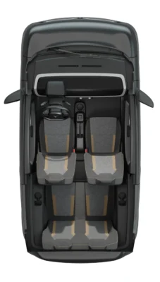Nội thất VinFast VF 2 - cabin 4 chỗ