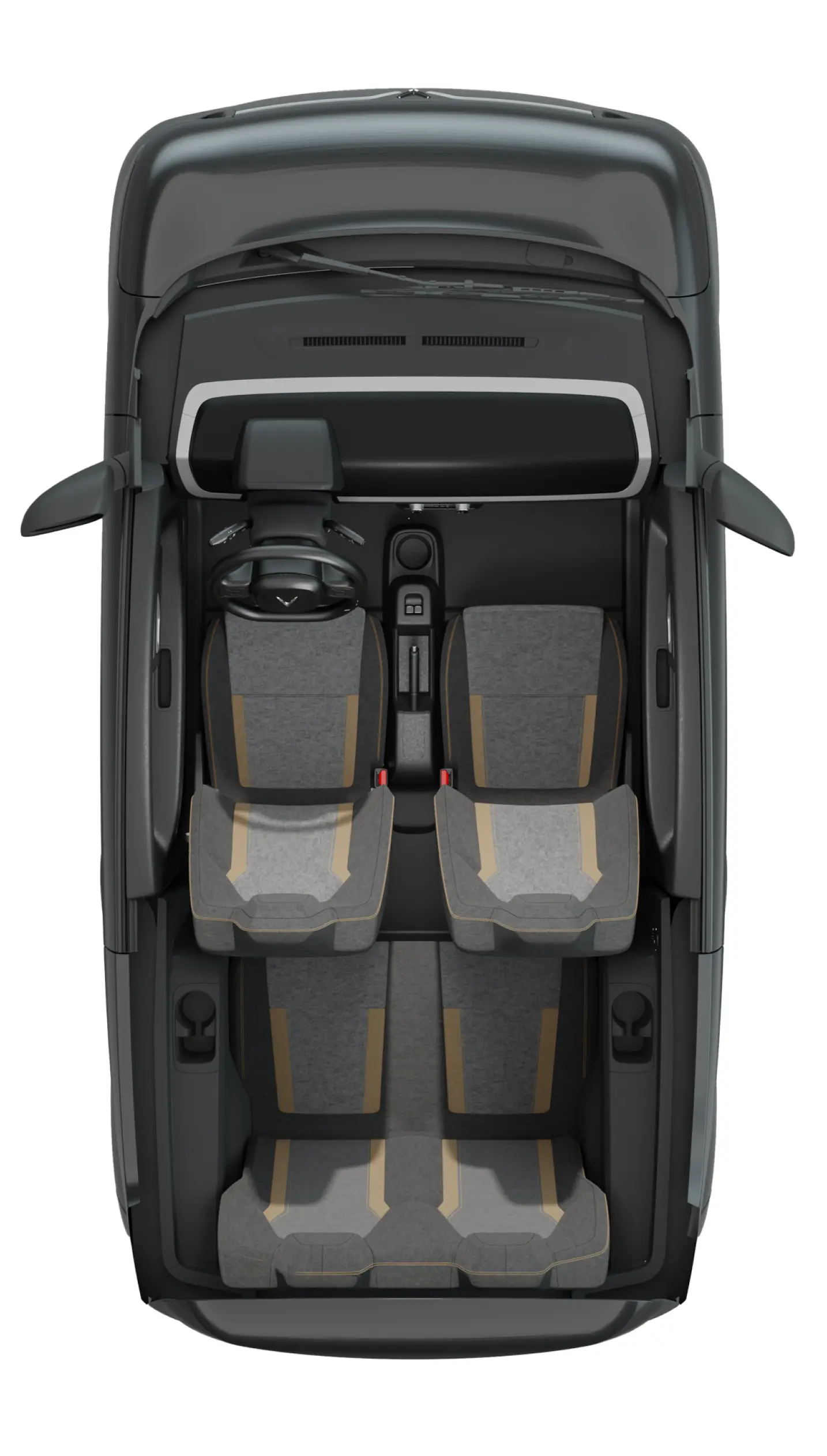 Nội thất VinFast VF 2 - cabin 4 chỗ